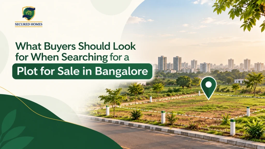 Plot for Sale in Bangalore