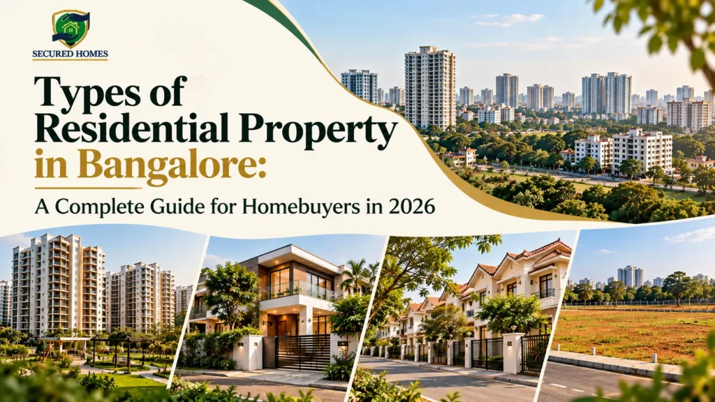 Types of Residential Property in Bangalore